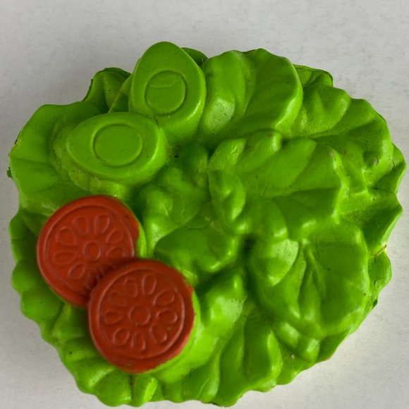 Barbie Pretend Play Mini Food Lettuce Tomatoes Kids Accessory Toy - Picture 2 of 6